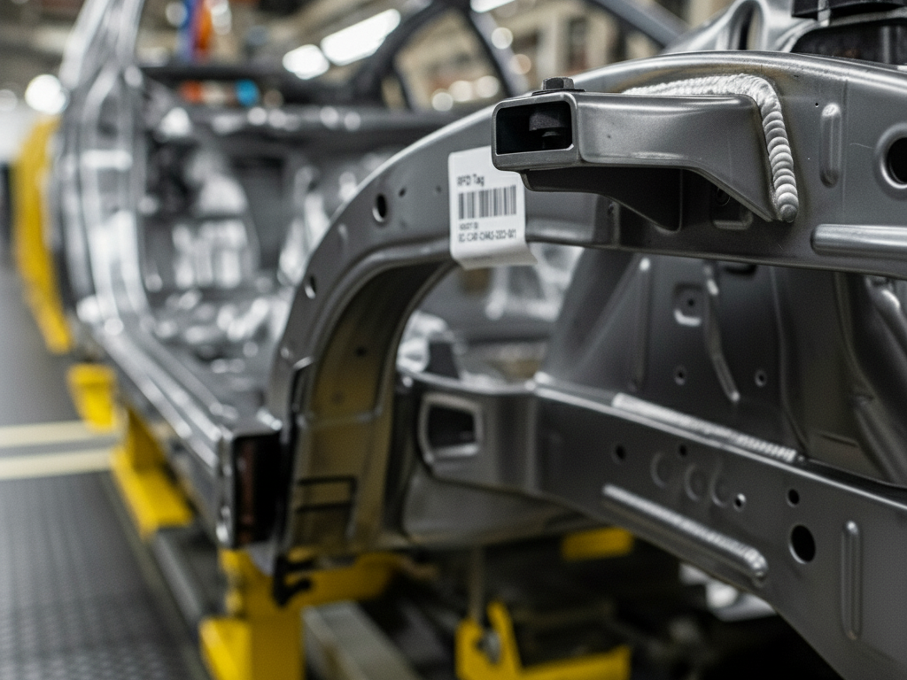 etiquetado rfid para el sector automotriz