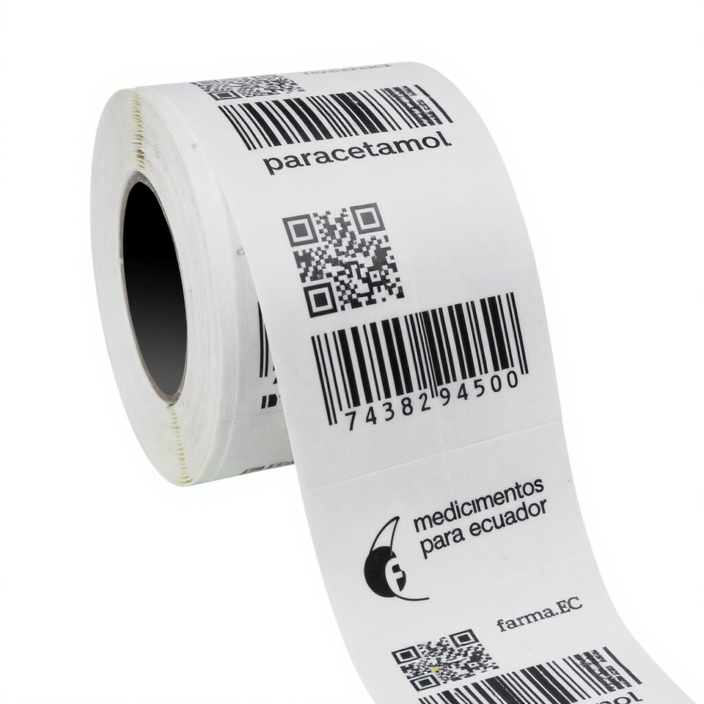 Etiquetas nítidas e impresas con tecnología zebra ZT231