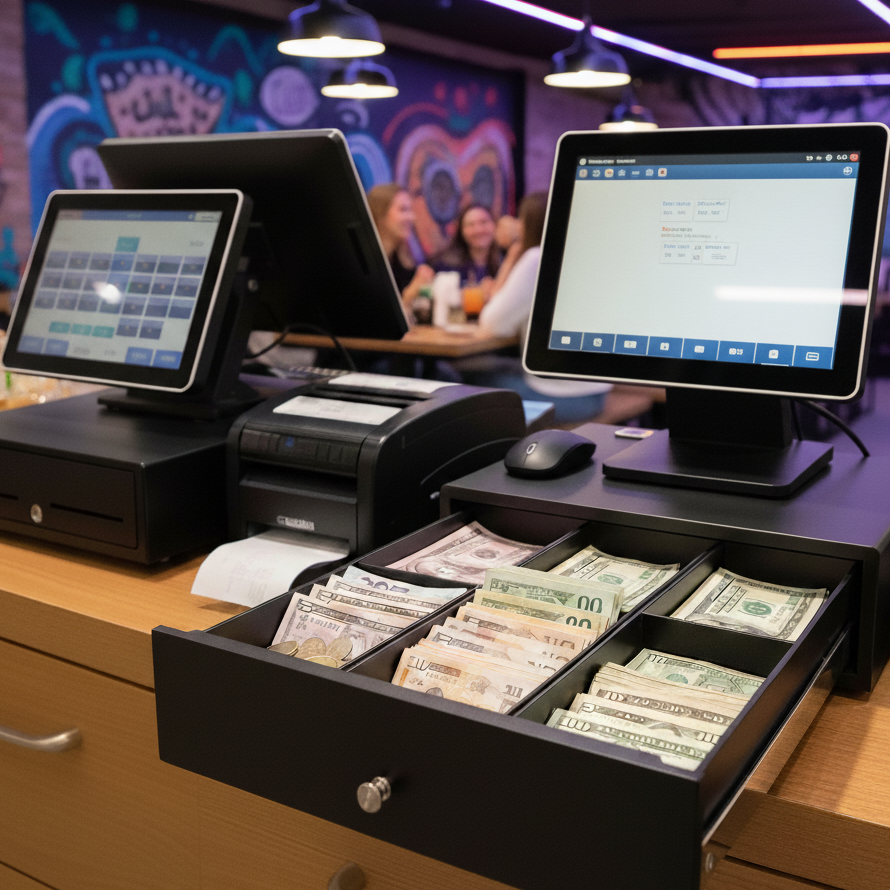 Cajón de dinero para restaurantes y bares