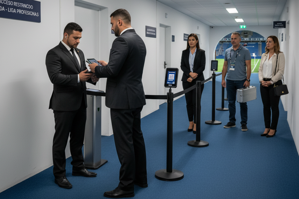 Credenciales para autoridades de federaciones deportivas como la federación Ecuatoriana de fútbol