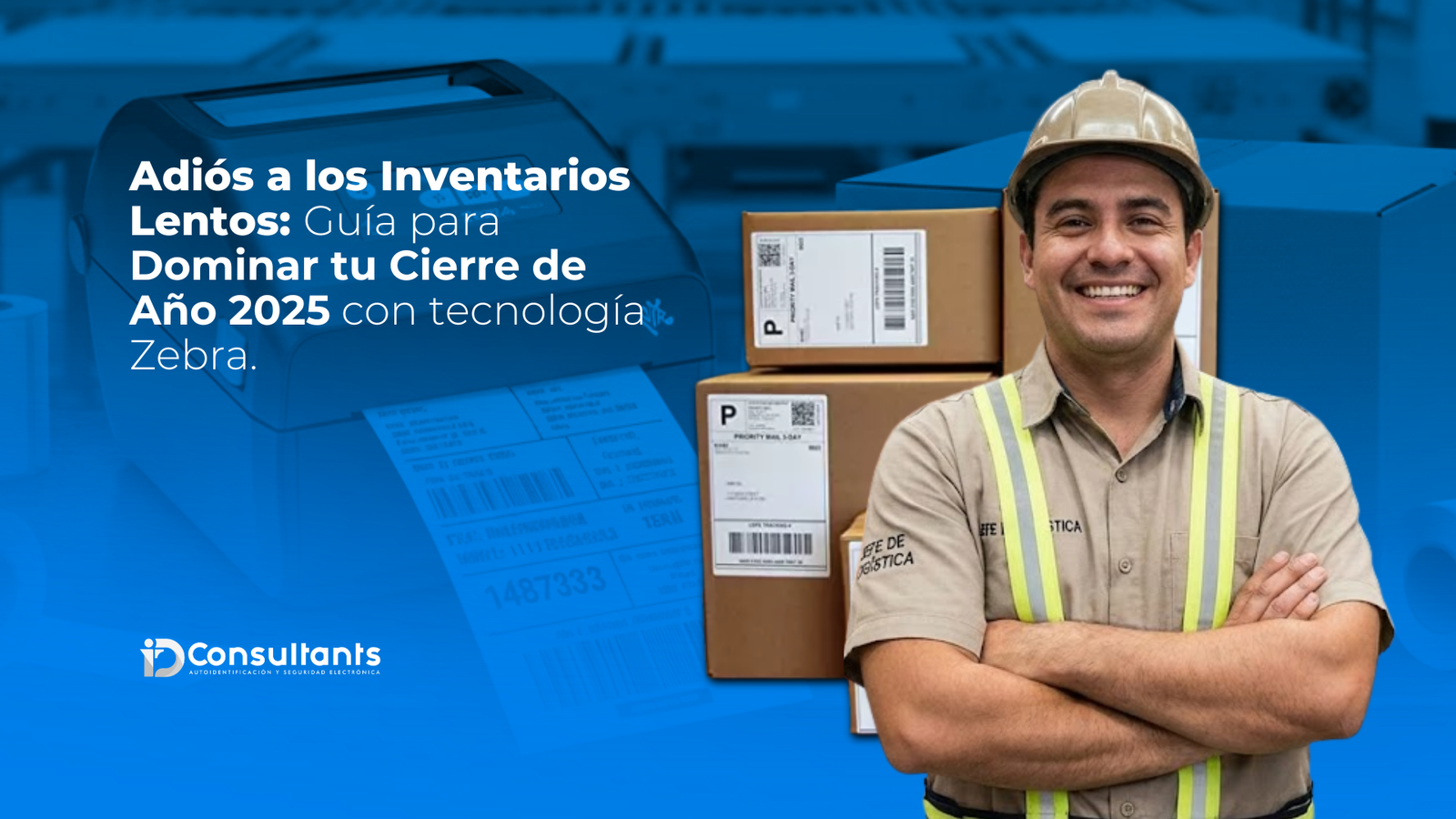 Adiós a los Inventarios Lentos: Guía para Dominar tu Cierre de Año 2025 con tecnología Zebra